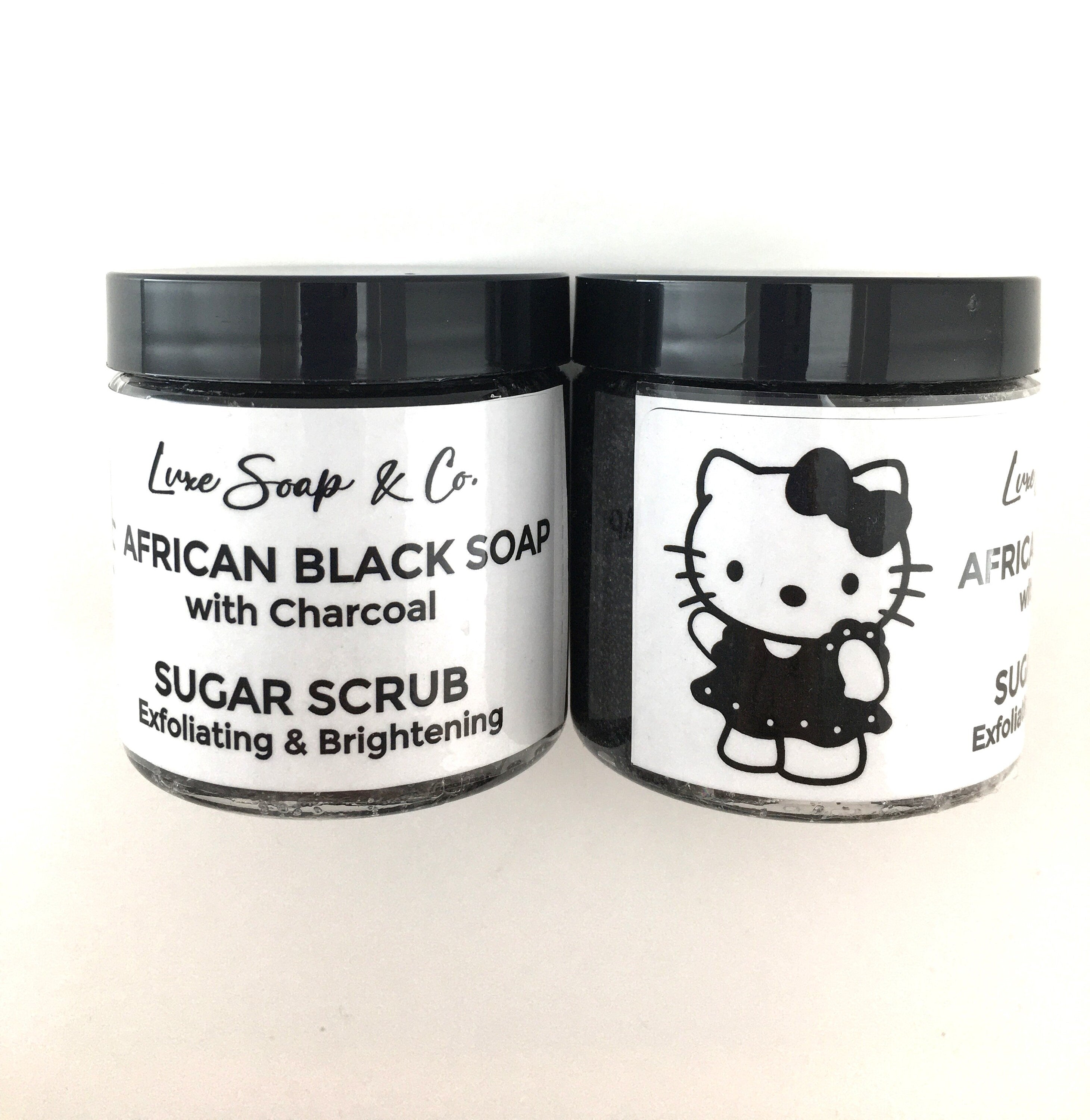 Hello Kitty, Gift Box, Vegan, All Natural, Handmade, Soap, Self-Care, Gifts For Her, Birthday, Scrub, Bath Time, Lip, Notebook.
