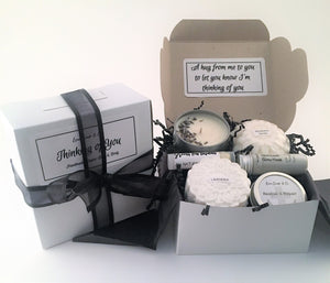 Thinking of you gift box, You are in my thoughts, Missing you, Skin Care, Vegan, Spa, Self Care Gift Box, Lavender, Clay Mask, All Natural