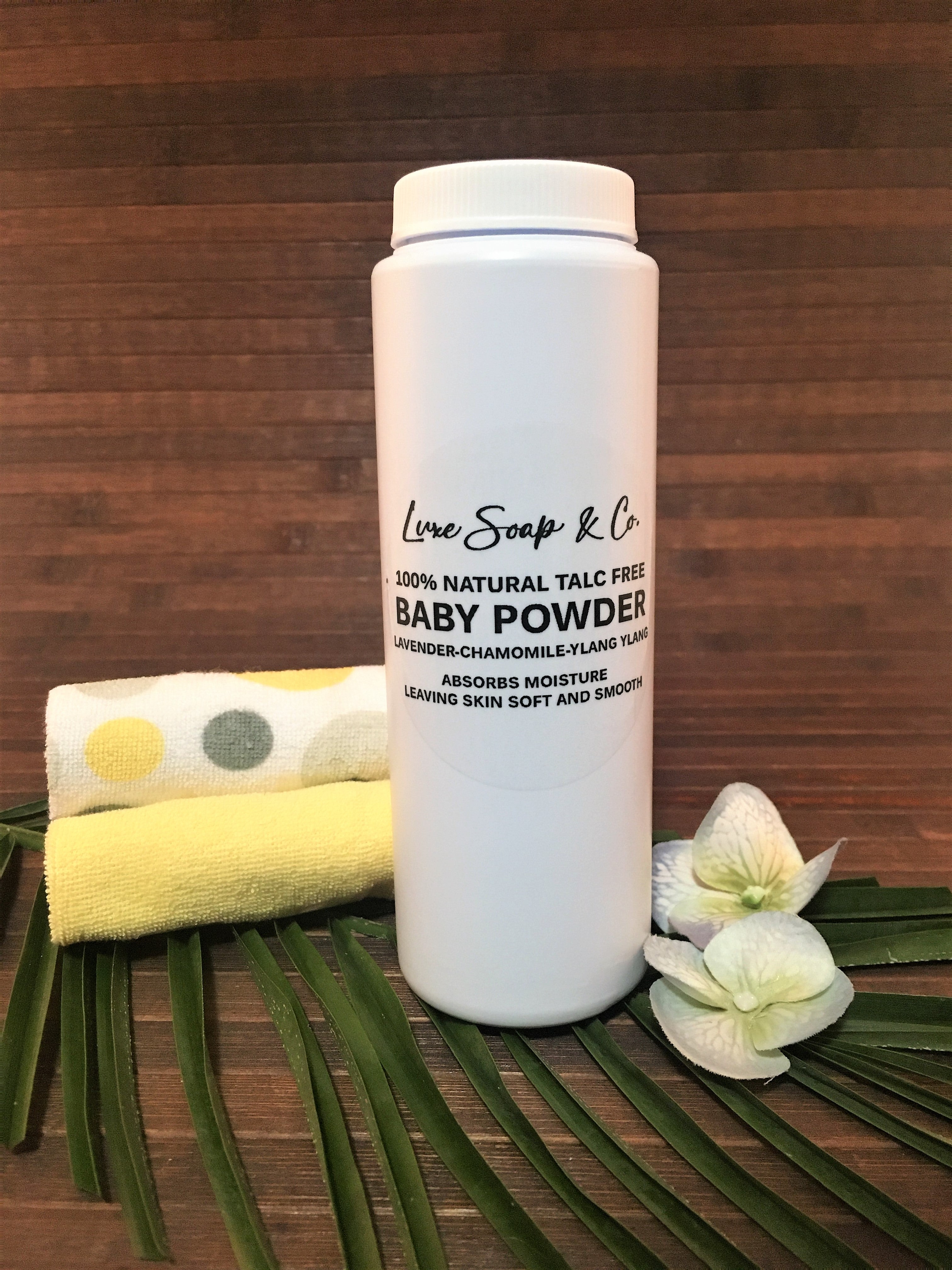 Natural Talc Free Baby Powder - Luxe Soap & Co Ltd