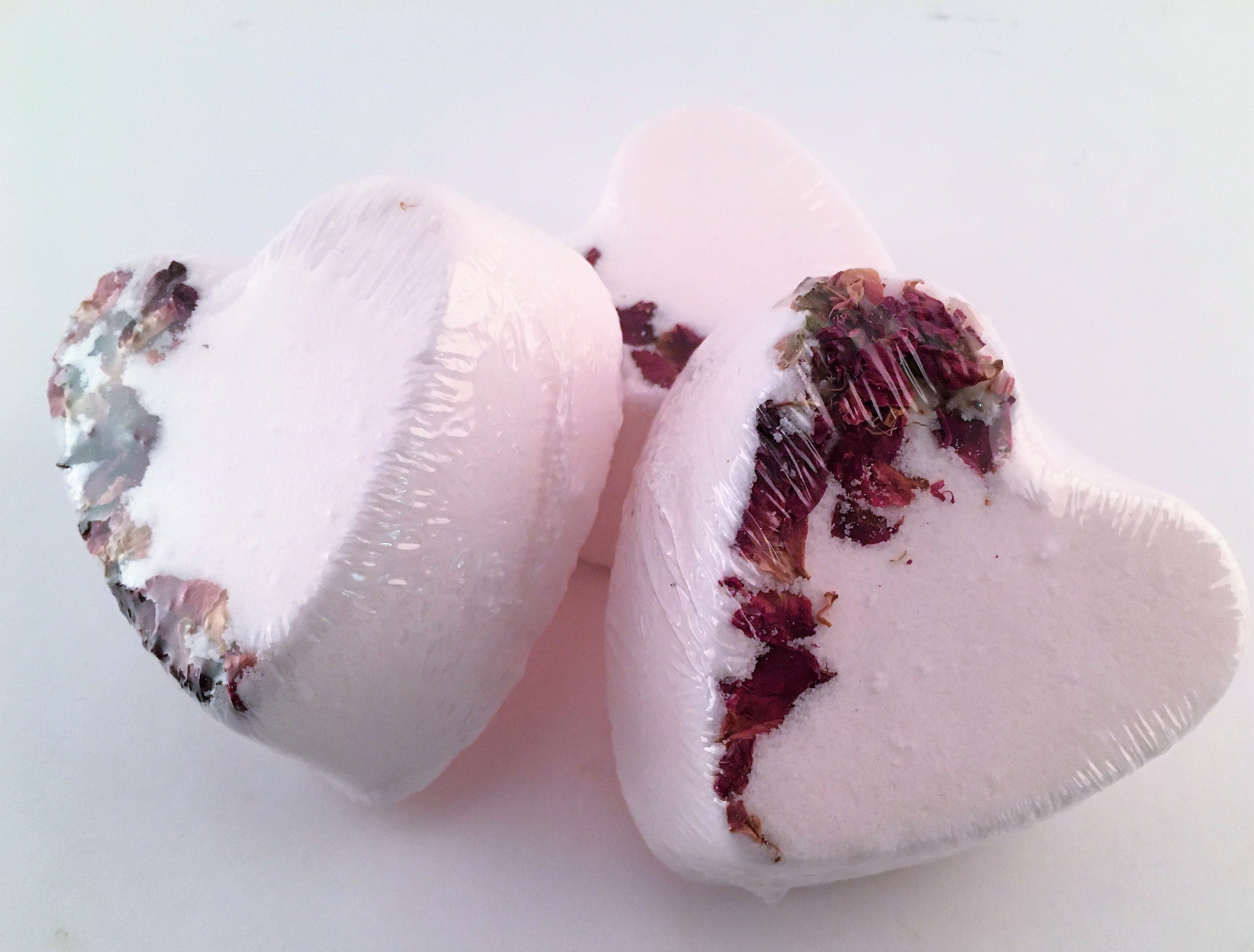 Rose Bath Bomb - Luxe Soap & Co Ltd