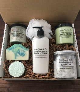 Jasmine and Green Tea Spa Gift Box