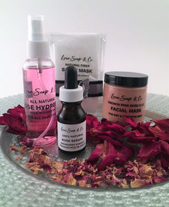 Rose Clay Spa Gift Set - Luxe Soap & Co Ltd